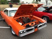 Orange Pontiac GTO